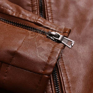 Chaqueta de Cuero para Hombre, Nueva Moda, Chaqueta de Cuero para Hombre, Chaqueta de Invierno Cortavientos - Product Image 5