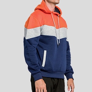 Promoción de invierno Sudaderas con capucha para hombre Sudaderas de color de contraste impresas personalizadas, Chaqueta de lana de moda, Sudadera con capucha de invierno de talla grande - Product Image 2