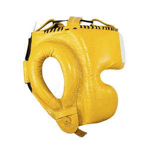 Protector de cabeza para hombre de alta calidad, el mejor Material para boxeo MMA, cuero y PU portátil, hecho para protección facial - Product Image 2