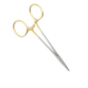 Fórceps de aguja quirúrgica de acero inoxidable de 14cm de alta calidad, soporte de aguja de instrumento médico Manual, instrumentos quirúrgicos al por mayor - Product Image 4