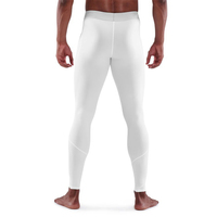 Leggings Deportivos para Hombre, de Alta Elasticidad, Compresión, Transpirables, de Poliéster/Nailon, Secado Rápido, Cintura Elástica
