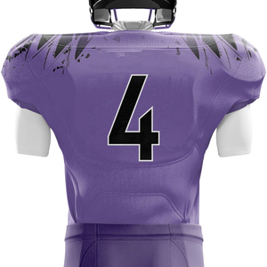 Maillot d'équipe de football américain brodé en sergé personnalisé de haute qualité - Product Image 3