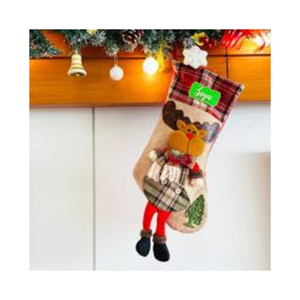 Venta al por mayor de calcetines personalizados de punto de lana fina para el hogar para niños dulces regalo rojo letra Navidad calcetines UAE para exportación - Product Image 1