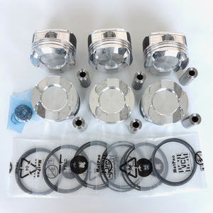 Piston aluminium 4032 tempa presisi & tahan lama untuk BMW N55 RNGINR PIN20mm/6 buah dengan PIN PISTON & cincin - Product Image 5