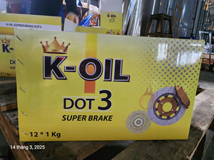 Líquidos de frenos K-OIL Super Brake Fluids de alto estándar DOT 3 - Fábrica en Vietnam, precio razonable, alta calidad y OEM disponible. - Product Image 4