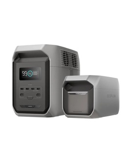 AUTHENTIC Delta 3 1500 1800w UPS Portable Power Station EF Ecoflow with <b>Solar</b> <b>Generator</b> Charging Station - Product Image 1