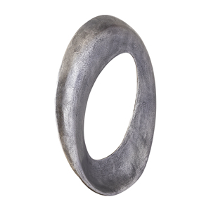 Sculpture de panneau mural rond moderne Design abstrait Art en métal pour la décoration de la maison et du bureau Salon haut en aluminium durable - Product Image 3