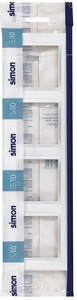 Marco 4 elementi S10 (Simon F1001640030) - Product Image 1