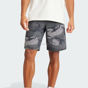 Shorts de sport camouflage pour hommes de qualité supérieure en gros, 100 % coton, pour fitness, course et gym, anti-plis, séchage rapide, respirants - Product Image 1