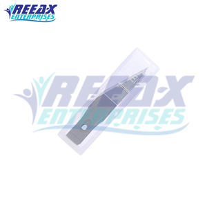 ด้ามมีดผ่าตัดและใบมีดสแตนเลสคุณภาพเยี่ยมแบบใช้ซ้ำได้สำหรับการผ่าตัดตา ได้รับการรับรองมาตรฐาน CE โดย REEAX ENTERPRISES - Product Image 6