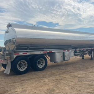 รถพ่วงบรรทุกสินค้าอุตสาหกรรมสแตนเลสขนาด 9450 แกลลอน รุ่นใหม่ล่าสุด 1PMS24221H8015575 ปี 2017 สำหรับบรรทุกน้ำมัน อาหาร และสารเคมี - Product Image 1