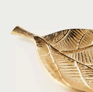 ถาดใบไม้โบราณสำเร็จรูปหลายขนาดของตกแต่งชิ้นกลางแบบวินเทจทันสมัย - Product Image 4
