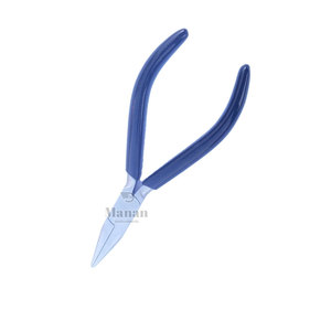 Durable <b>Stainless</b> <b>Steel</b> <b>Chain</b> Nose Pliers Ergonomic Handle for DIY Jewelry Making (Necklace/Earring/Ring/Bracelet)-MANAN - Product Image 6