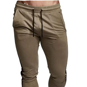 Pantalons de survêtement Design personnalisé Pantalon 100% coton de haute qualité Joggers d'entraînement à coupe confortable pour les pantalons de survêtement pour hommes - Product Image 3