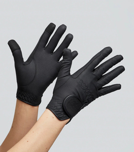 Gants d'équitation en cuir d'hiver, professionnels, respirants, confortables, avec grip, gants pour chevaux, logo personnalisé, prix d'usine, service OEM - Product Image 4