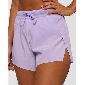 Shorts de course taille haute pour femme - Pale Lilac Accelerate 3 - Product Image 2