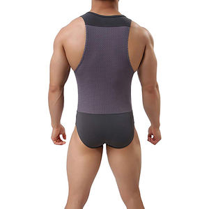 Camiseta de lucha libre profesional para hombres Tela duradera estirable y transpirable para entrenamiento - Product Image 2