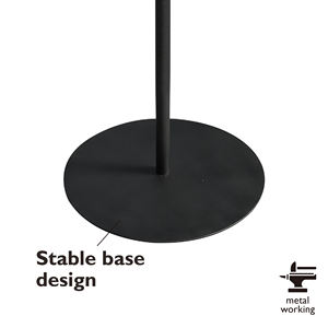 ชั้นวางเสื้อผ้าเหล็กแบบถอดได้ติดตั้งง่ายต้นไม้เสื้อโค้ทแบบอิสระสำหรับห้องนอนห้องนั่งเล่นพื้นที่ห้องโถง - Product Image 6