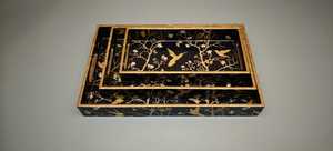 Bandeja de incrustaciones de hueso de forma Rectangular para manualidades, bandeja decorativa para el hogar para mesa de centro, patrón único, prueba de artesanía de hueso - Product Image 2