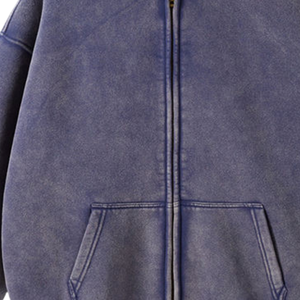 Sudadera con Capucha de Algodón Grueso, Estilo Holgado, Deslavada al Sol, Ropa Urbana para Hombre y Mujer, Sudadera Holgada, Antibolitas y Transpirable para Mujer - Product Image 5