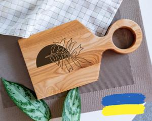 Tabla de Cortar de Madera de Diseño Moderno con Aspecto Único para Preparación de Cocina, Tabla de Quesos y Exhibición en el Hogar, Procedente de la India - Product Image 6