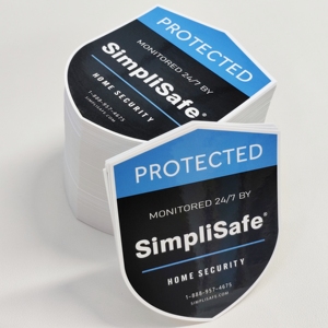 Uv in ấn công ty logo nhãn dán tùy chỉnh ngoài trời không thấm nước dính Vinyl PVC phim hoạt hình chết cắt Sticker tùy chỉnh dán - Product Image 1