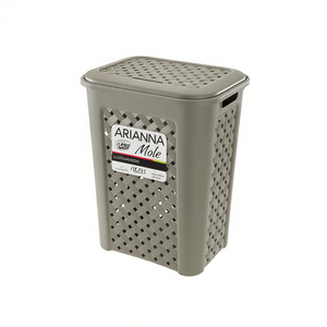 ARIANNA Mole 8105451908 Cesto de Ropa de Plástico (30L) para Tontarelli, Herramienta de Organización del Hogar de Gran Capacidad - Product Image 2