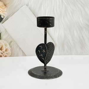 Elegante candelabro de piedra de Metal empuñadura de mano mejor mayorista para exhibición de luz de té decoración del hogar bodas templos festivales - Product Image 4