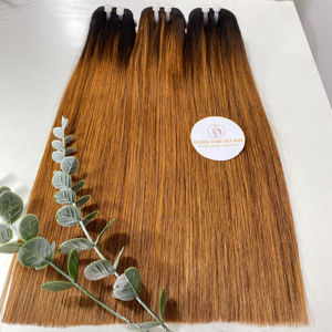 วิกผมคนแท้สีออมเบรสีส้ม - Product Image 1