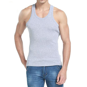 เสื้อกล้ามออกกำลังกายผู้ชาย ระบายอากาศได้ดี เหมาะสำหรับยิมและกีฬากลางแจ้ง แห้งเร็ว - Product Image 3