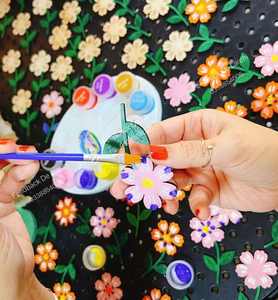 Eco-Friendly Folk Art <b>Wooden</b> Coloring Toys Kids Inspiring Creativity Cognitive Development Wood Crafts Vietnam Multifunction - Product Image 1