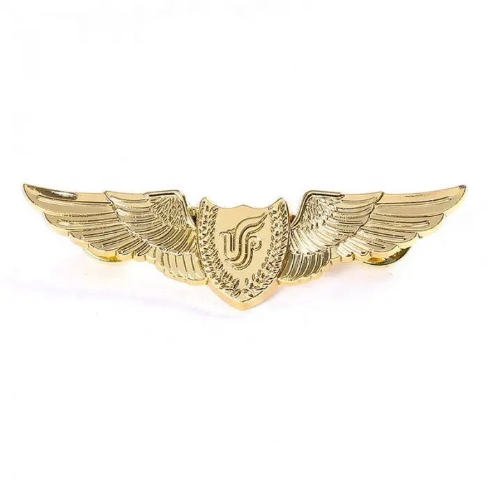 New desgine High Quality Air Officers Metal Wings badges metal wing badges Ceremony Badge Accessories Metal Material