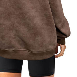 Winter Thermal Women Sweatshirt Thickened Fleece Lined <b>Hoodie</b> Warm Cold Weather Pullover <b>Ladies</b> Cozy Lounge Wear - Product Image 6