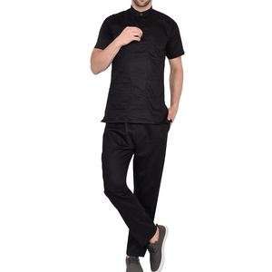 Uniforme d'infirmière de qualité supérieure à manches courtes, taille plus, décontracté, en coton, design en maille, couleurs confortables, uniforme d'infirmière de haute qualité - Product Image 1