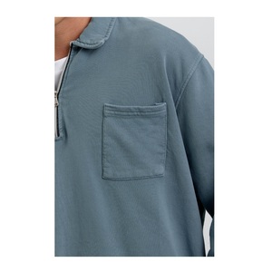 Sudaderas y sudaderas de invierno bordadas para hombre, logotipo personalizado, talla grande, 100% algodón, ajuste Extragrande - Product Image 3