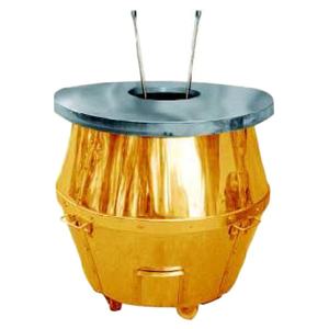 Four tandoor à gaz écologique commercial robuste Tandoor carré en acier inoxydable par king international - Product Image 1