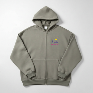 <span class=keywords><strong>Felpa</strong></span> <span class=keywords><strong>con</strong></span> cappuccio in pile invernale personalizzata <span class=keywords><strong>con</strong></span> doppia zip intera, 350/400/450 GSM, ODM, <span class=keywords><strong>marrone</strong></span> tinta unita, 100% cotone pesante, stampa casual - Product Image 4