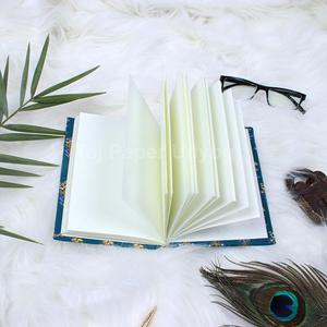 สมุดบันทึกการออกแบบปกลายดอกไม้ที่สวยงามแบบโบราณสำหรับการเขียนในชีวิตประจำวันสมุดบันทึกประจำวันจากผู้ผลิตอินเดีย - Product Image 4