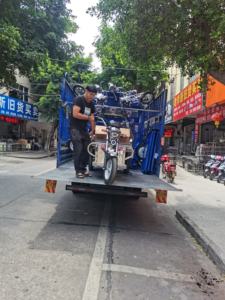 Vente en gros de tricycles électriques à trois roues de 1 m, prix bas, tricycles, vélos à trois roues, scooter motorisé de 800 W, 400 kg - Product Image 6