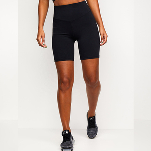 กางเกงออกกำลังกายขาสั้นไร้ตะเข็บสำหรับผู้หญิงกางเกงขาสั้นโยคะระบายอากาศได้ดีทำจากไนลอน - Product Image 4