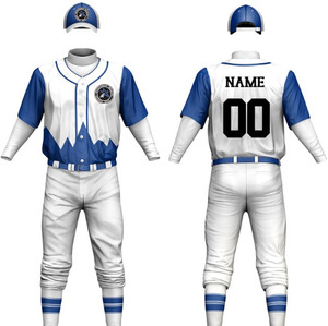 เสื้อเบสบอลแขนสั้นคุณภาพสูงสำหรับทุกเพศ ระบายอากาศได้ดี ชุดกีฬาแบบสั่งทำพิเศษ สไตล์ผู้ใหญ่ พร้อมชื่อทีม โลโก้ ไซส์ใหญ่ - Product Image 3