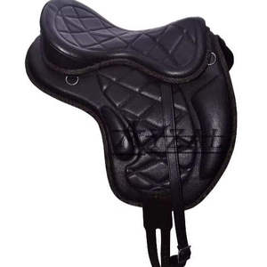 Selle de ranch en cuir durable de haute qualité avec construction robuste à siège profond pour des promenades et des séances d'entraînement confortables - Product Image 6