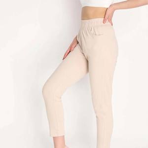 Pantalon de survêtement extensible léger pour femme | Joggers taille haute avec poches | Pantalon de sport respirant pour la salle de sport - Product Image 5