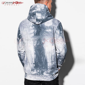 Basics Mens <b>Hoodie</b> With Multicolor <b>Tie</b> <b>Dye</b> Print And Comfortable Hooded Design <b>Tie</b> <b>Dye</b> Basics <b>Hoodie</b> For Men - Product Image 5