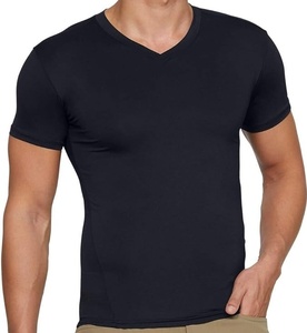 Quick Dry T Shirt Comfortable Fabric Short Sleeve V <b>Neck</b> <b>Light</b> Weight Custom Print T Shirt for Man From Bangladesh - Product Image 3