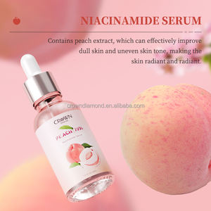 Private Label Coreano Vidro Pele Hidratante Brightening Repair Dark Spot Removendo Lightening Glow Peach 70% Niacinamida Soro - Product Image 2