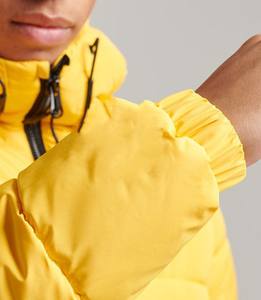 Toutes les couleurs unies Veste d'hiver chaude à col montant pour adultes High Street Casual Slim Zipper Waterproof Outwear Dyed - Product Image 6