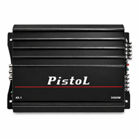 Amplificateur de voiture monobloc classe AB 3000W de crête 450W RMS, stable à 2 ohms, avec fonction Bass Boost et filtre passe-bas (LPF)