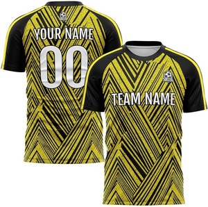 Camiseta de Fútbol Personalizada 2026, Sublimada, de Alta Calidad, para Hombre, de Poliéster/Algodón, Premium, Manga Corta, Ecológica, de Secado Rápido, de Fábrica - Product Image 5