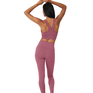 Sujetador deportivo personalizado para mujer, mallas deportivas de cintura alta, conjuntos de Yoga para Fitness, a la venta, a precio barato - Product Image 2